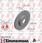 ZIMMERMANN Piduriketas COAT Z 230.2357.20