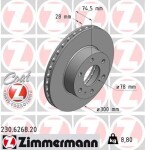 ZIMMERMANN Piduriketas COAT Z 230.6268.20