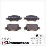 ZIMMERMANN Piduriklotsi komplekt,  ketaspidur 23138.145.1