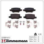 ZIMMERMANN Piduriklotsi komplekt,  ketaspidur 23138.145.2