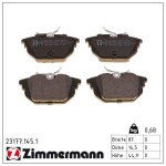 ZIMMERMANN Piduriklotsi komplekt,  ketaspidur 23177.145.1