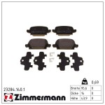 ZIMMERMANN Piduriklotsi komplekt,  ketaspidur 23284.140.1