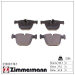 ZIMMERMANN  Piduriklotsi komplekt,ketaspidur 23309.170.1