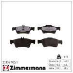 ZIMMERMANN Piduriklotsi komplekt,  ketaspidur rd:z 23334.965.1