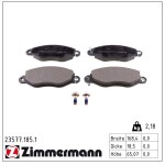 ZIMMERMANN Piduriklotsi komplekt,  ketaspidur 23577.185.1