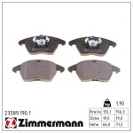 ZIMMERMANN Piduriklotsi komplekt,  ketaspidur 23589.190.1