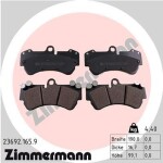 ZIMMERMANN Piduriklotsi komplekt,  ketaspidur pb:z 23692.165.9