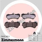 ZIMMERMANN Piduriklotsi komplekt,  ketaspidur rd:z 23692.965.1