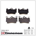 ZIMMERMANN  Piduriklotsi komplekt,ketaspidur pb:z 23694.165.9