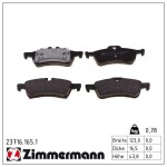 ZIMMERMANN Piduriklotsi komplekt,  ketaspidur 23716.165.1