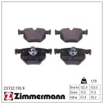 ZIMMERMANN  Piduriklotsi komplekt,ketaspidur pb:z 23732.170.9