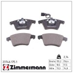 ZIMMERMANN Piduriklotsi komplekt,  ketaspidur 23746.175.1