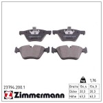 ZIMMERMANN  Piduriklotsi komplekt,ketaspidur 23794.200.1