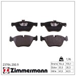 ZIMMERMANN Piduriklotsi komplekt,  ketaspidur pb:z 23794.200.9