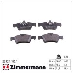 ZIMMERMANN Piduriklotsi komplekt,  ketaspidur 23924.180.1