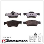ZIMMERMANN Piduriklotsi komplekt,  ketaspidur rd:z 23924.980.1