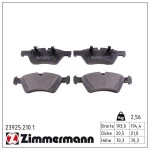 ZIMMERMANN Piduriklotsi komplekt,  ketaspidur 23925.210.1