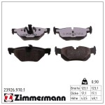 ZIMMERMANN Piduriklotsi komplekt,  ketaspidur rd:z 23926.970.1