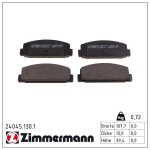ZIMMERMANN  Piduriklotsi komplekt,ketaspidur 24045.130.1