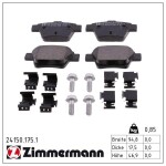 ZIMMERMANN Piduriklotsi komplekt,  ketaspidur 24150.175.1