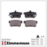 ZIMMERMANN Piduriklotsi komplekt,  ketaspidur 24231.150.1