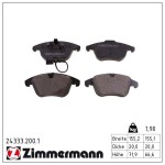 ZIMMERMANN Piduriklotsi komplekt,  ketaspidur 24333.200.1