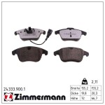 ZIMMERMANN Piduriklotsi komplekt,  ketaspidur rd:z 24333.900.1
