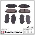 ZIMMERMANN Piduriklotsi komplekt,  ketaspidur 24337.175.1