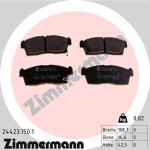 ZIMMERMANN Piduriklotsi komplekt,  ketaspidur 24423.150.1