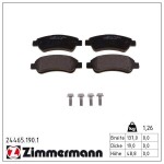 ZIMMERMANN Piduriklotsi komplekt,  ketaspidur 24465.190.1
