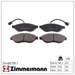 ZIMMERMANN Piduriklotsi komplekt,  ketaspidur 24468.190.1