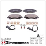 ZIMMERMANN Piduriklotsi komplekt,  ketaspidur 24485.190.1