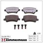 ZIMMERMANN  Piduriklotsi komplekt,ketaspidur rd:z 24496.970.1