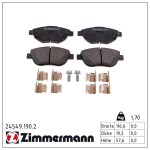 ZIMMERMANN Piduriklotsi komplekt,  ketaspidur 24549.190.2