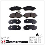 ZIMMERMANN Piduriklotsi komplekt,  ketaspidur 24595.185.1