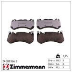 ZIMMERMANN Piduriklotsi komplekt,  ketaspidur rd:z 24681.966.1