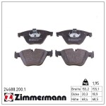 ZIMMERMANN  Piduriklotsi komplekt,ketaspidur 24688.200.1