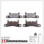 ZIMMERMANN Piduriklotsi komplekt,  ketaspidur rd:z 24721.970.1