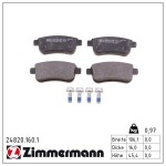 ZIMMERMANN Piduriklotsi komplekt,  ketaspidur 24820.160.1