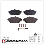 ZIMMERMANN  Piduriklotsi komplekt,ketaspidur 24869.195.1