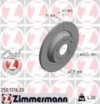 ZIMMERMANN Piduriketas COAT Z 250.1316.20