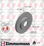 ZIMMERMANN Piduriketas COAT Z 250.1343.20