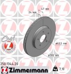 ZIMMERMANN  Piduriketas COAT Z 250.1344.20