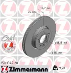 ZIMMERMANN Piduriketas COAT Z 250.1347.20