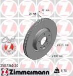 ZIMMERMANN Piduriketas COAT Z 250.1360.20