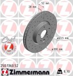 ZIMMERMANN Piduriketas SPORT Z 250.1360.52