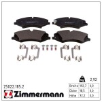 ZIMMERMANN Piduriklotsi komplekt,  ketaspidur 25022.185.2