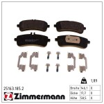 ZIMMERMANN Piduriklotsi komplekt,  ketaspidur 25163.185.2
