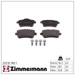 ZIMMERMANN Piduriklotsi komplekt,  ketaspidur 25215.190.1