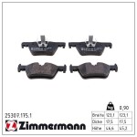 ZIMMERMANN Piduriklotsi komplekt,  ketaspidur 25307.175.1